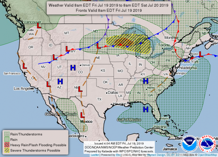 Weather Sentinel: Escalating SCS Threat - U.S. Midwest