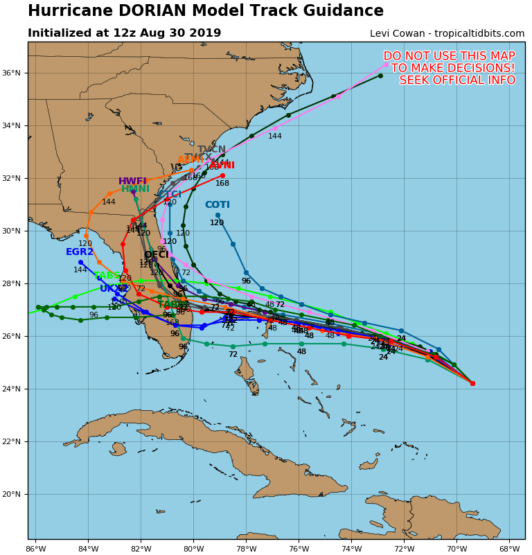 Weather Sentinel Hurricane Dorian Gaining Strength On Path Toward Florida 6779