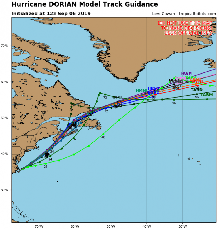 Weather Sentinel: Hurricane Dorian Passing Outer Banks – Weekend ...