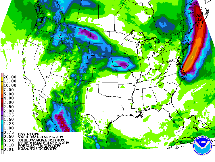 Weather Sentinel: Hurricane Dorian Passing Outer Banks – Weekend ...